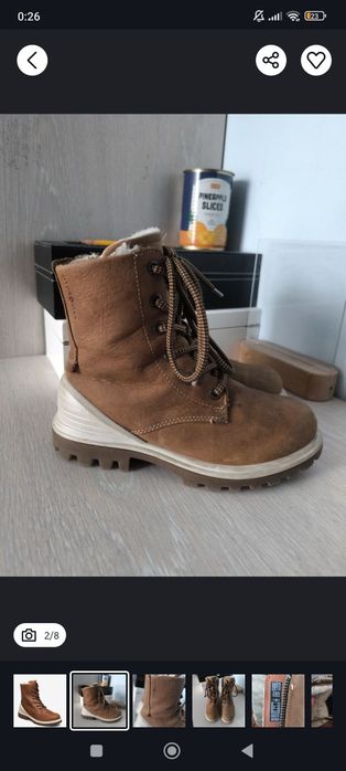 Cizme/ghete Ecco hidromax 30