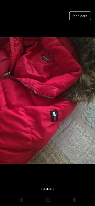 Geaca de iarna tommy hilfiger marime s-m