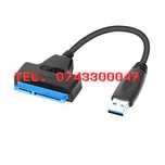 Cablu Adaptor Sata 22 Pini La Usb 30 Pt Hdd  Ssd Hard Disk Laptop