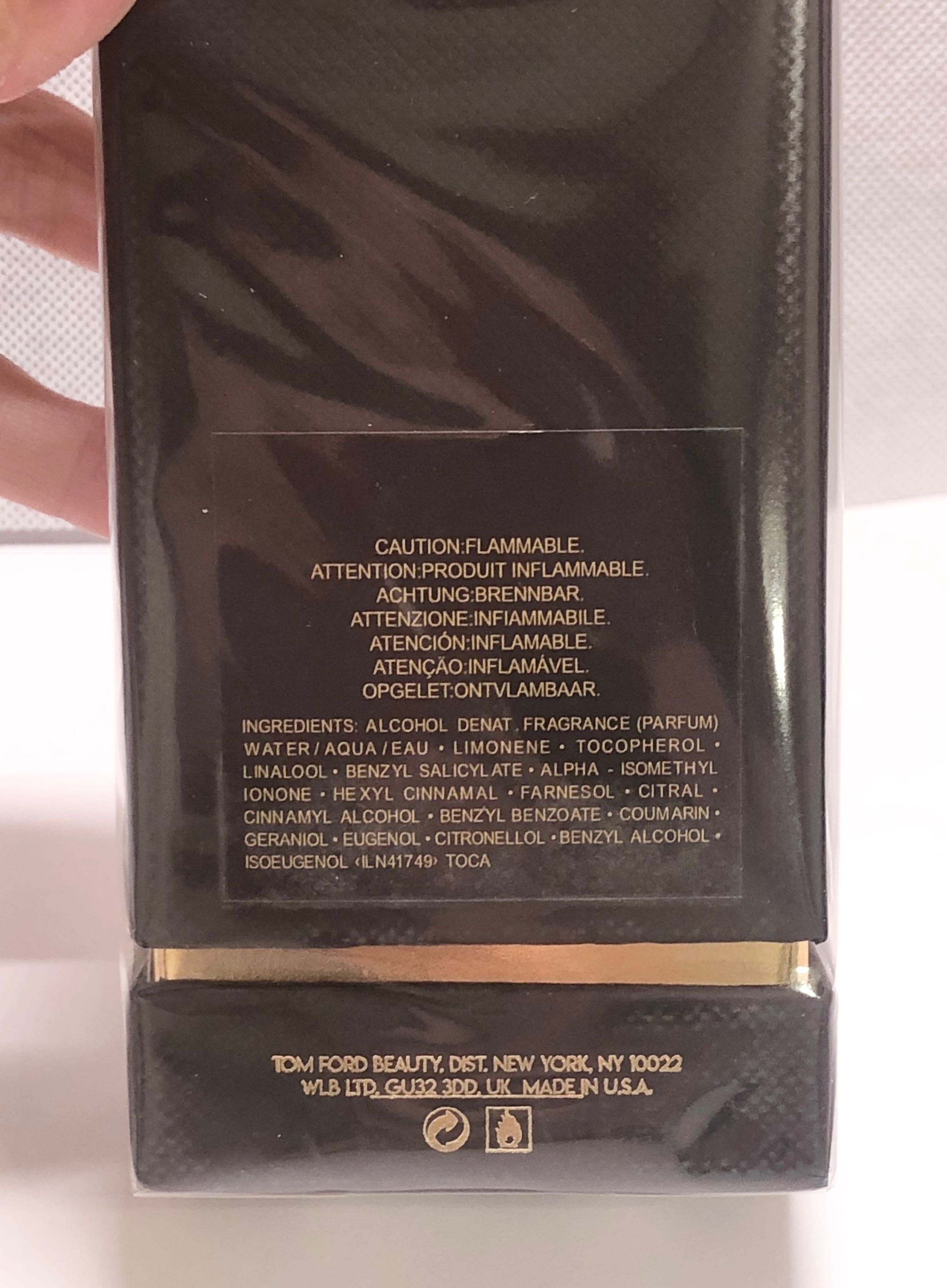 Parfum Tom Ford Tobacco Vanille 100 ml