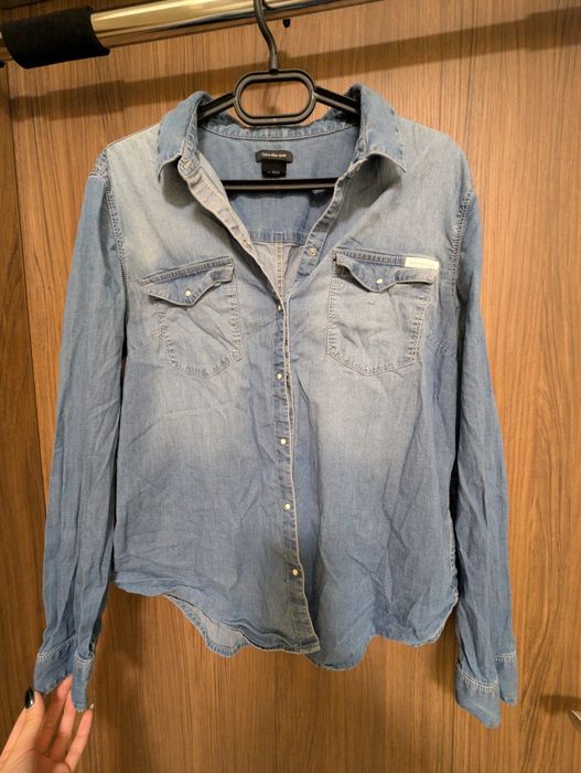 Дънкова риза Calvin Klein