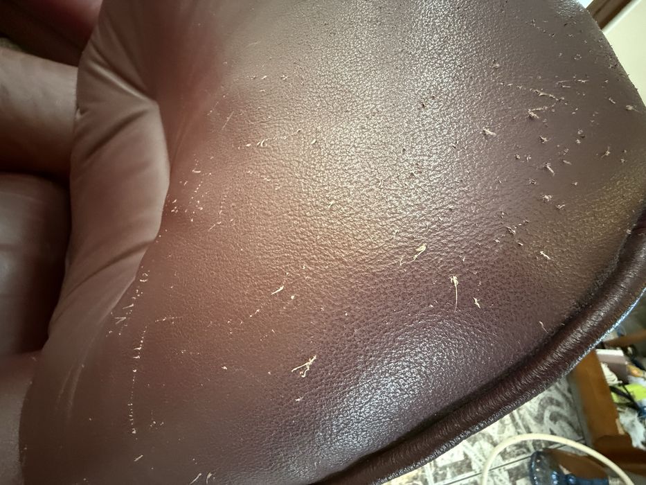 Кожена холова гарнитура