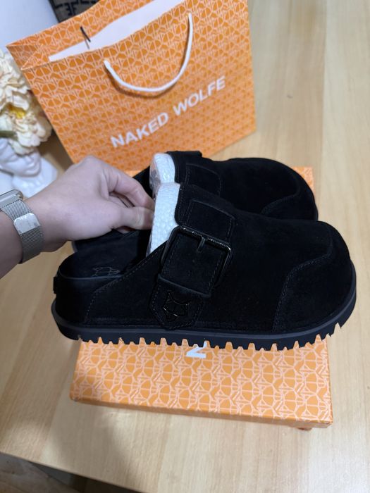 Saboti Naked Wolfe piele naturala