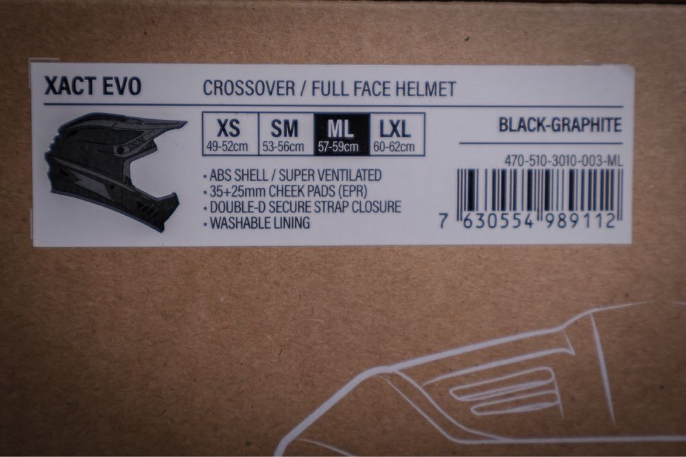 IXS XACT EVO FullFace/Crossover Helmet