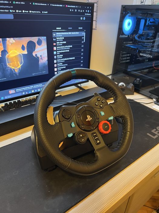 Logitech g29 + Schimbator