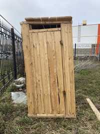 Продам туалет деревянный