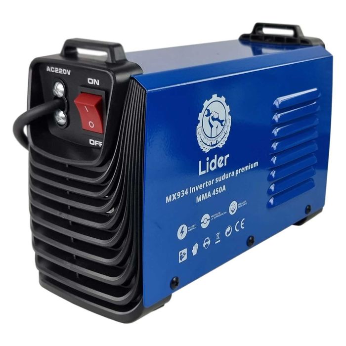 Aparat invertor sudura sudat 450A + accesorii cablu 3m valiza (MX934)