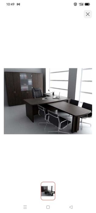 Офиснаямеебль изготовлена на заказ