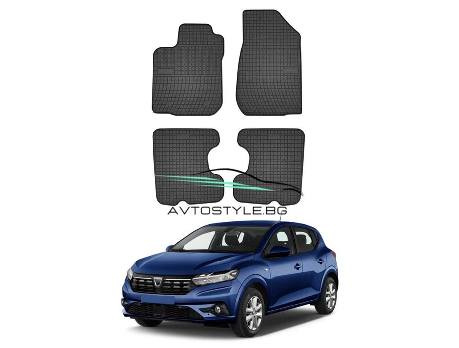 Гумени стелки зa Dacia Sandero, Stepway 2012-2020 г., Frogum - El Toro