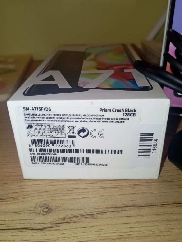 КАТО НОВ!! Samsung A71 dual SIM 128гб