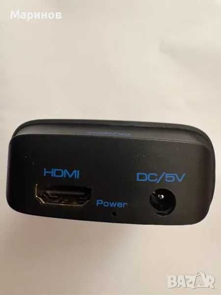 SCART КЪМ HDMI С USB кабел за захранване