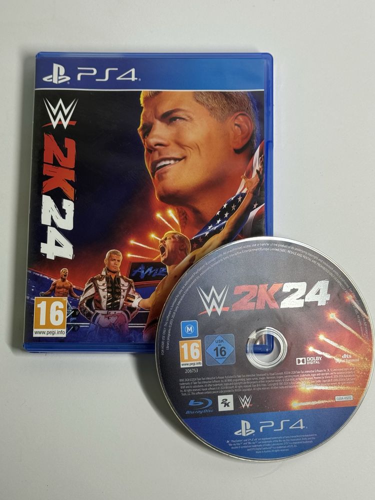 *Перфектна* PS4 wwe2k24