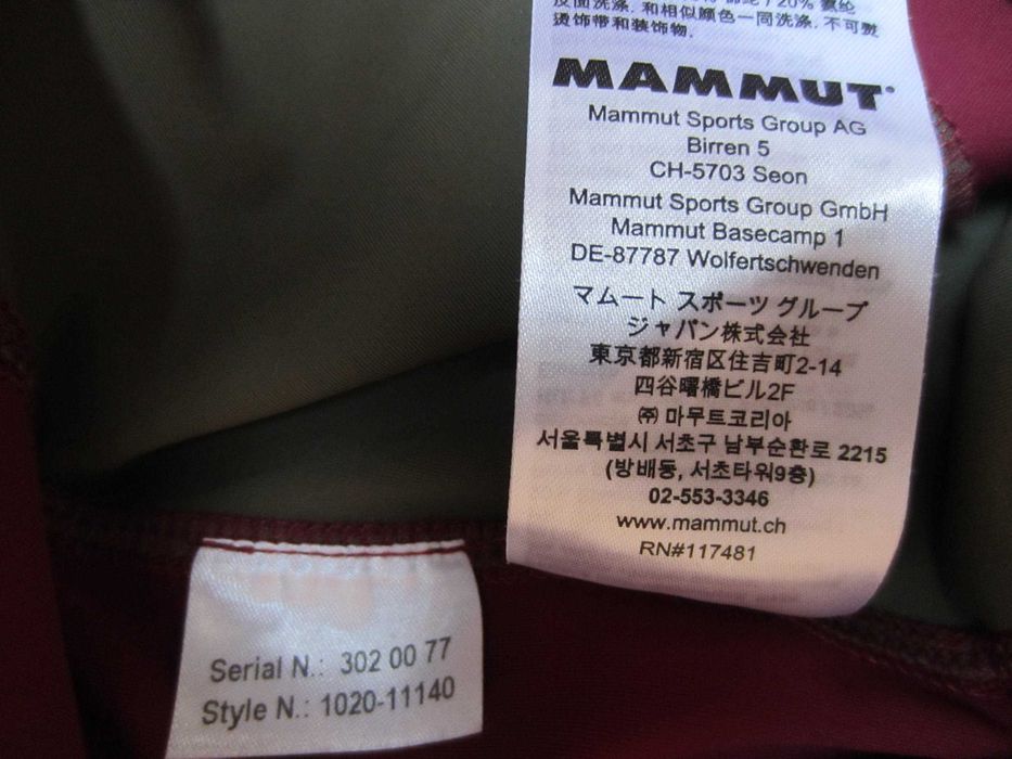 colant Mammut, masura XL, stare f. buna, fabr.in Portugalia