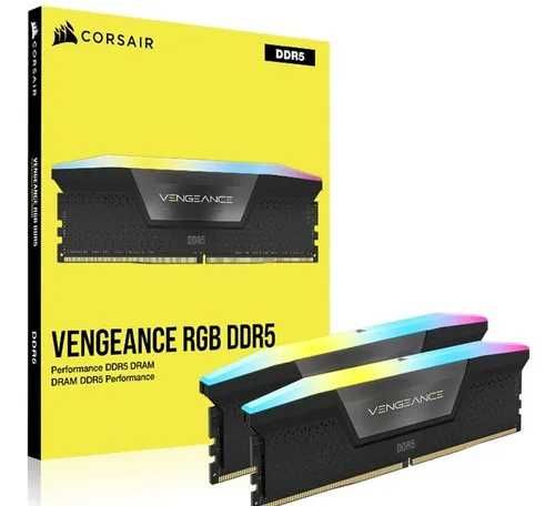 DDR5 32GB (2x16GB) Corsair Vengeance RGB 6400Mhz. Новый.