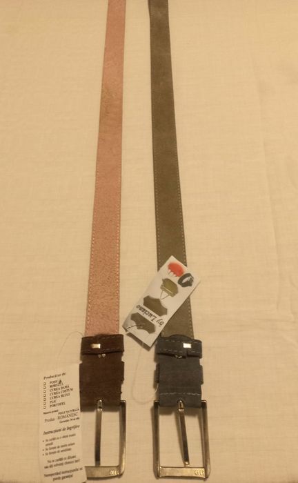 Curele casual din piele intoarsă naturală(20 lei/ buc).