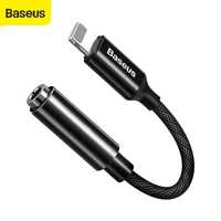 Baseus Adapter Lightning Male To 3.5mm Female For iPhone AUX Cable