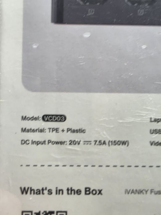 iVANKY FusionDock 12-în-2 Stație de andocare MacBook USB C, SIGILAT