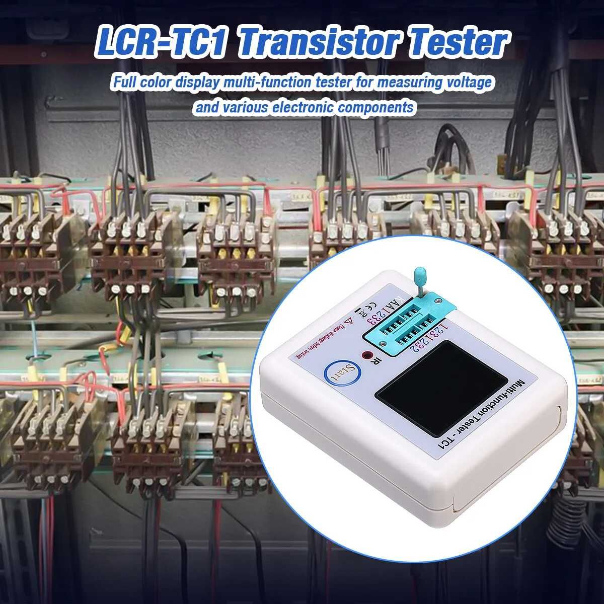 Транзисторен тестер TFT Диоден Триоден Измервател на капацитет