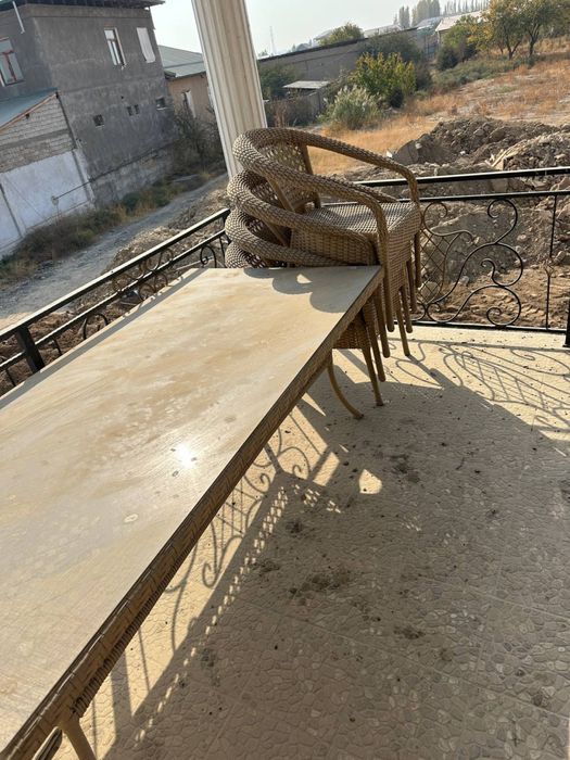 8 kishilik toqima stol stul