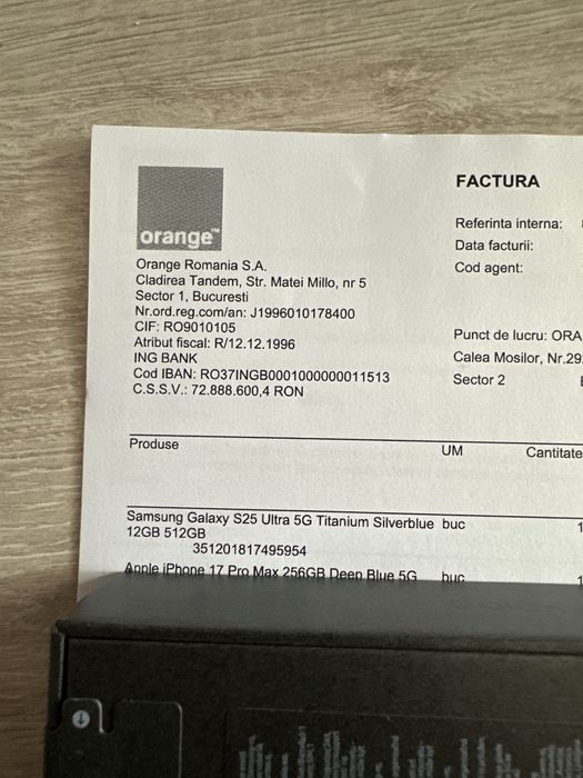 Samsung Galaxy S25 Ultra 512 gb Nou