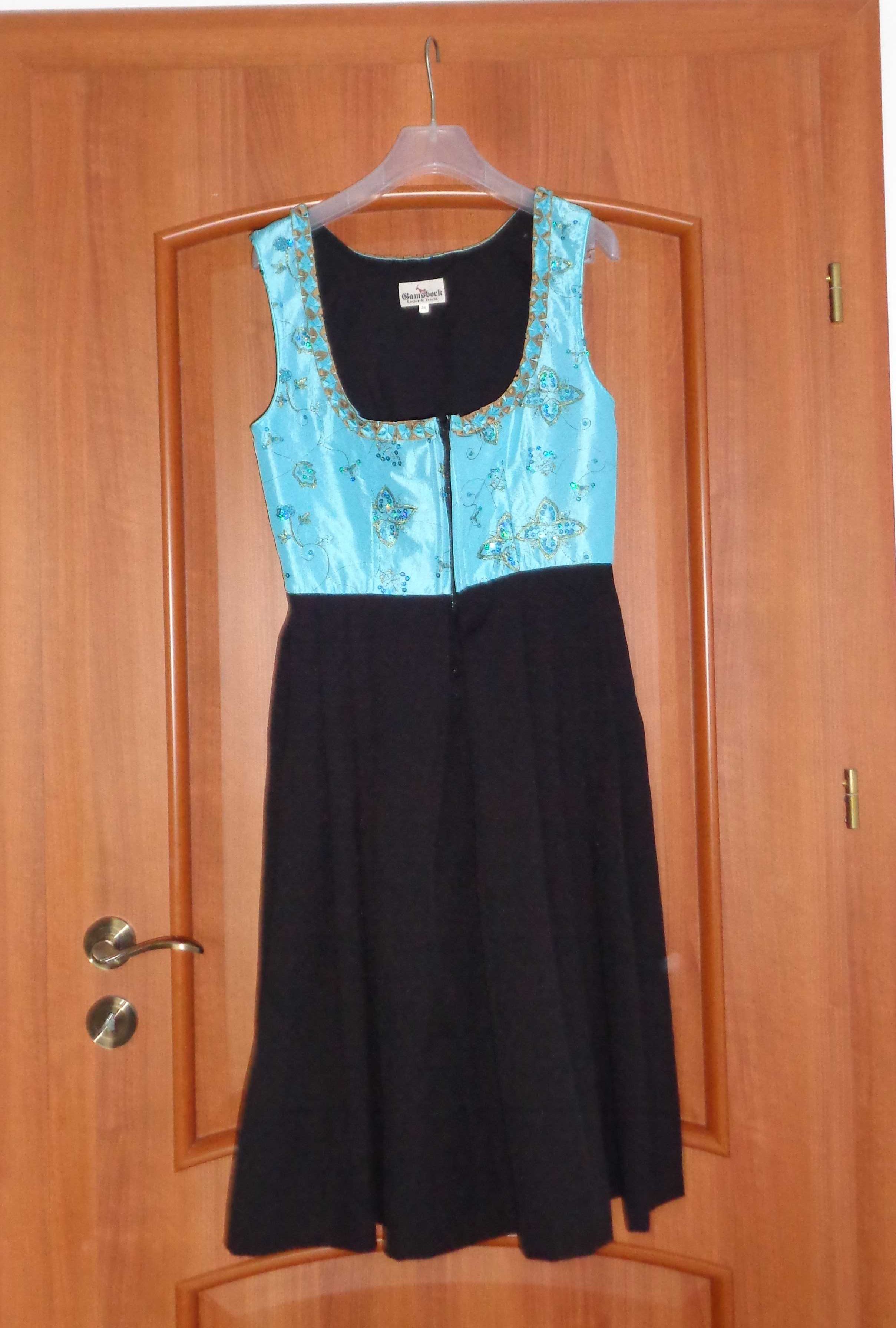 Rochie tip sarafan bavareza/ tiroleza marimea 38