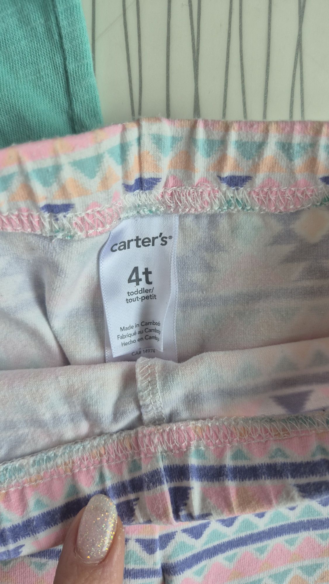 Carters комплект кофточка + штаны на 3-4 года