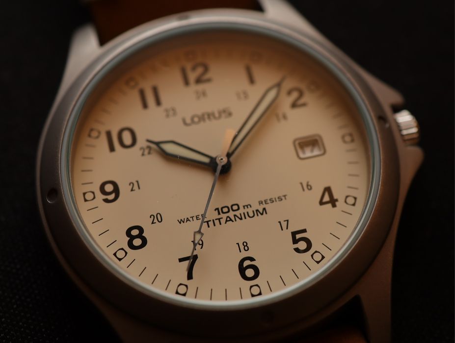 Ceas Lorus Field Watch Titanium (RXD425L8)