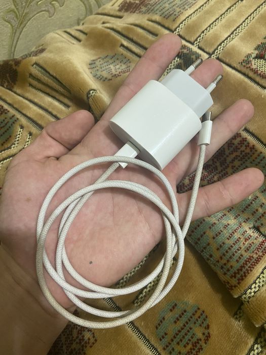 Оригинальная зарядка на айфон Type C