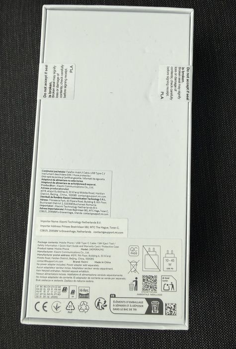 Vand Xiaomi Redmi Note 14 Pro 5G - sigilat
