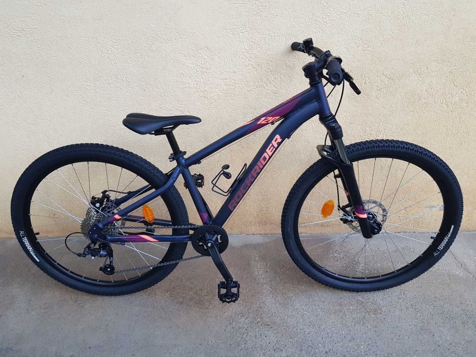 Bicicleta MTB, Rockrider ST 120, aluminiu, roti pe 27.5"