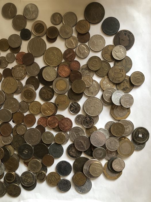 Colectie Bani vechi Romanesti si Straini , Monede   , Insigne