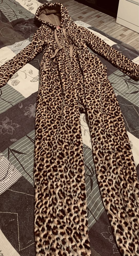 Hunkemoller pijama de casa animal print