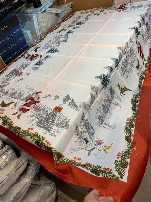 Скатерть новогодняя