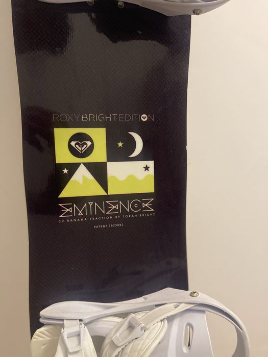 Snowboard Roxy Eminence 152 + Legaturi Nitro