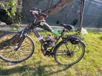Bicicleta cu motor de 80cc