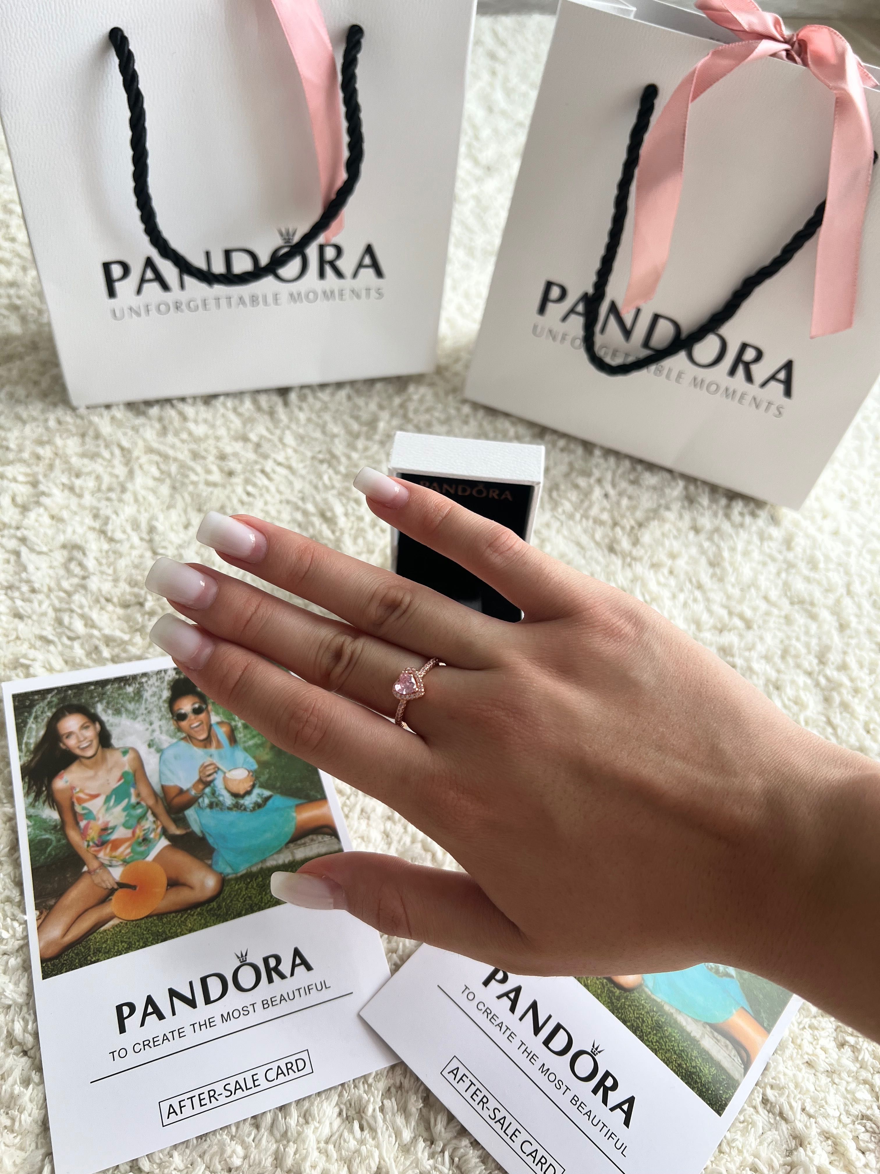 Pandora кольцо с упаковкой оптом и в розницу