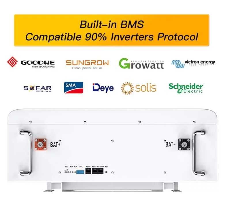 Baterie 10kwh Lifepo4 Powerwall Acumulator Sistem Fotovoltaic Solar