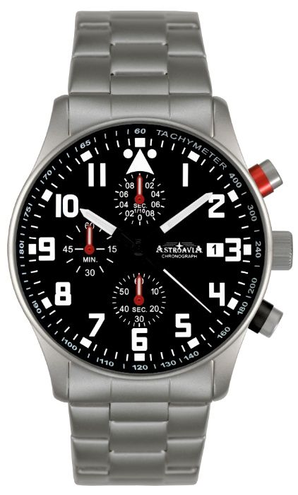 ASTROAVIA Ceasuri Barbati Ceas Otel Aviator Pilot Aviatie Quartz Seiko