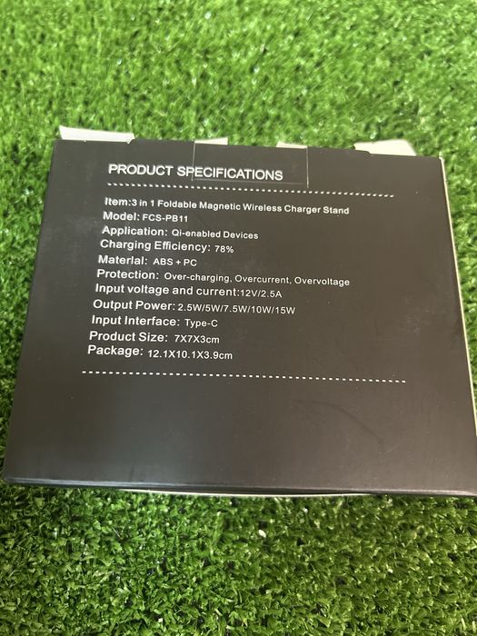 Incarcator wireless 3 in 1, incarcare rapida, 15W, simultan 3 produse