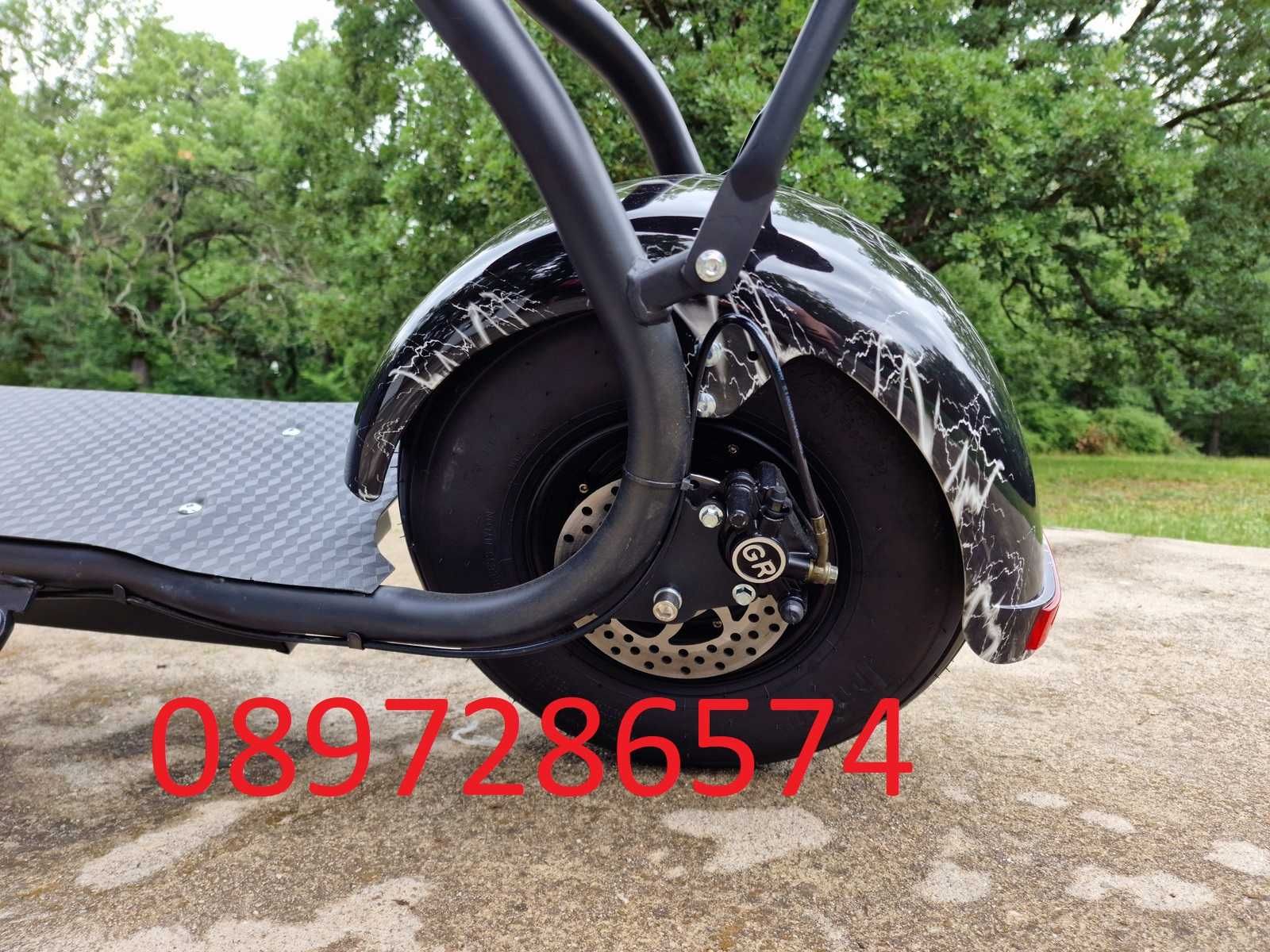 ПРОМОЦИЯ - Електрически скутер HARLEY premium s - 60V/12Ah 1500W