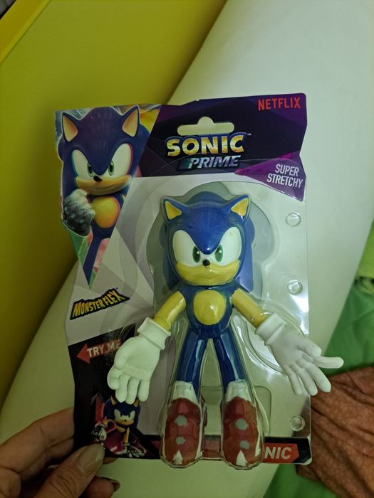 Соник гумена играчка