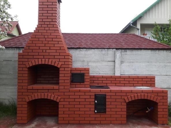 Execut gratare din caramida-cascade curgatoare-fantani design