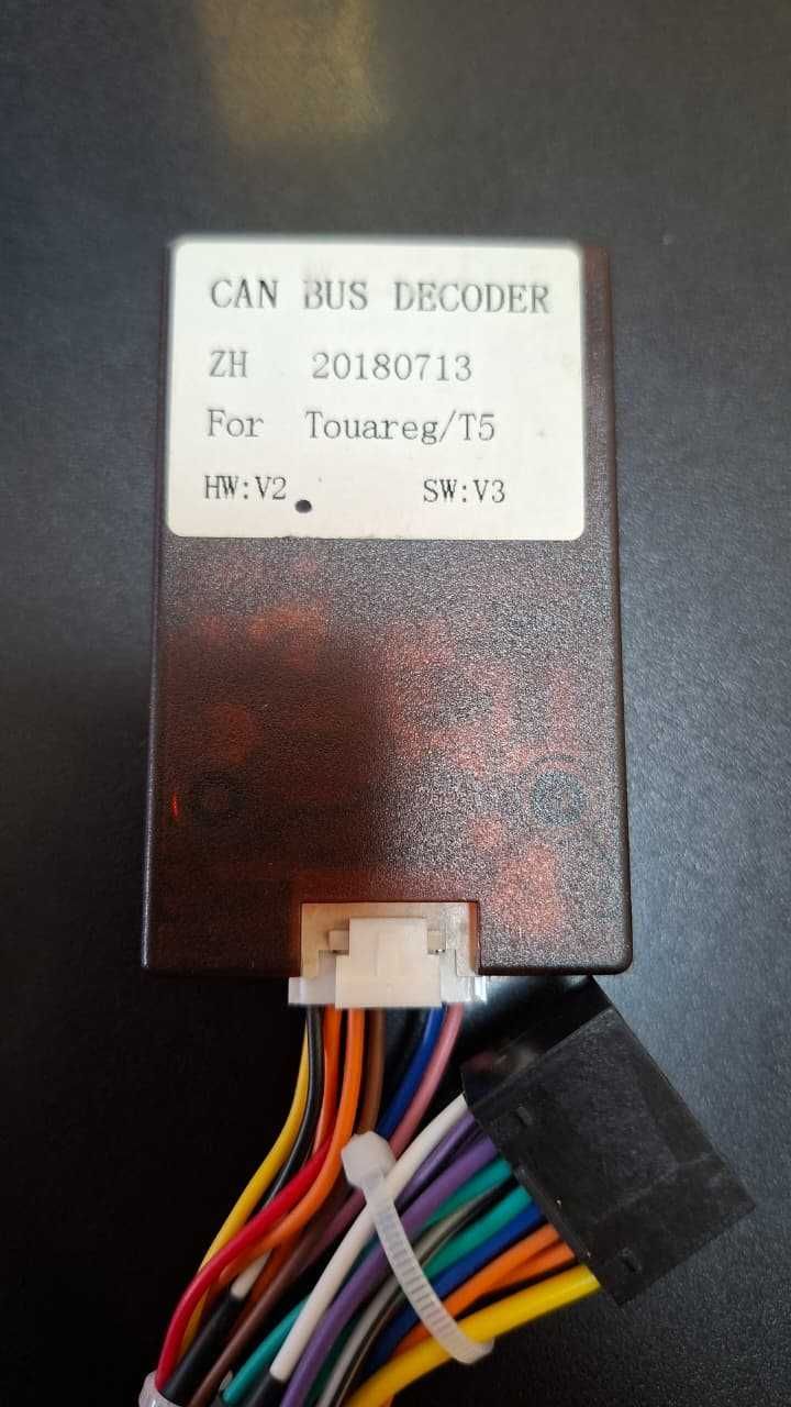 CAN BUS DECODER для VW Touareg. Новый с фишками
