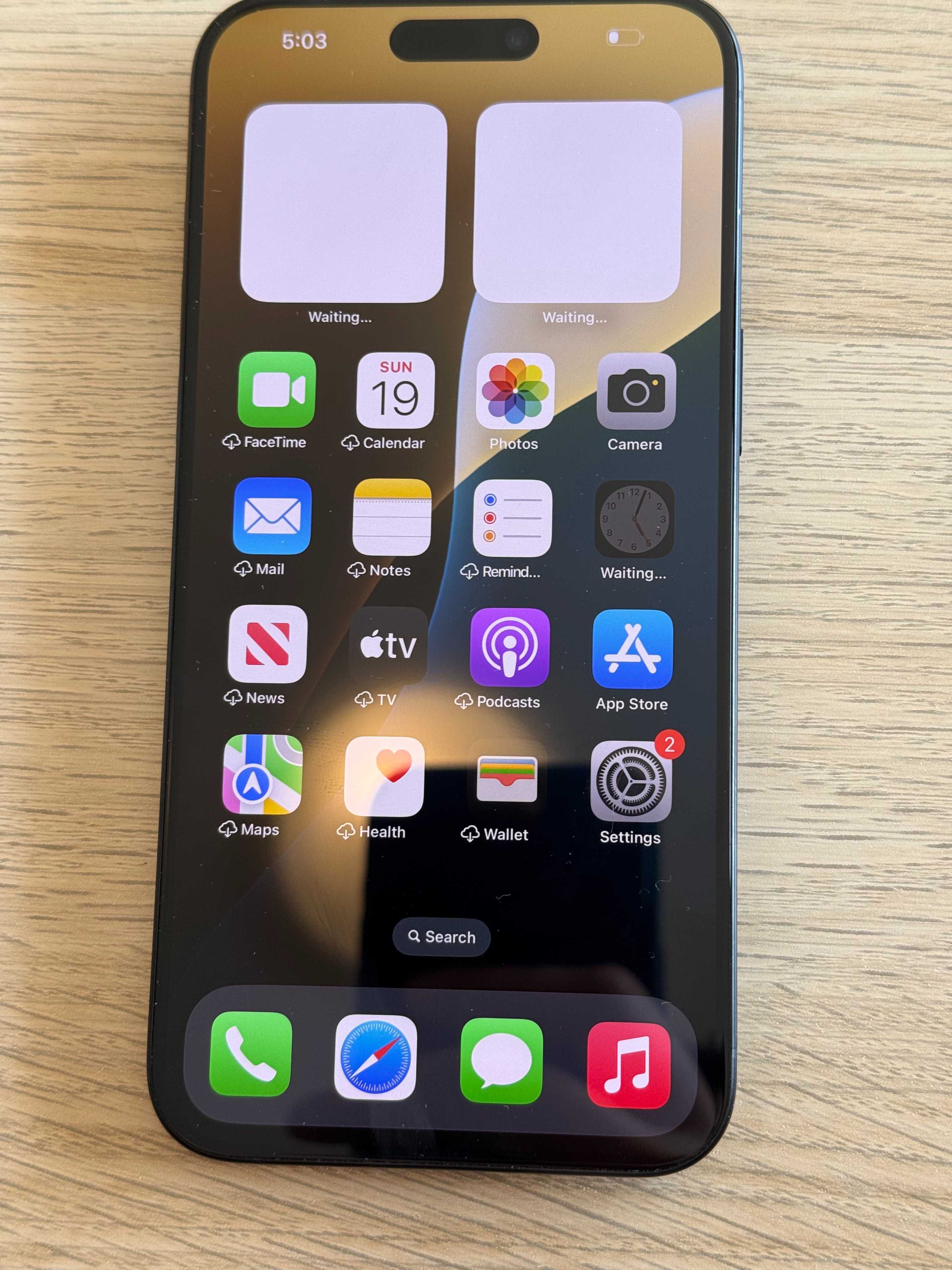 iPhone 15 Pro Max Blue Titanium