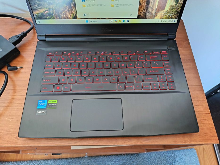 Laptop MSI Thin GF63 i7 12650H 16GB SSD 512GB RTX 3050 144Hz