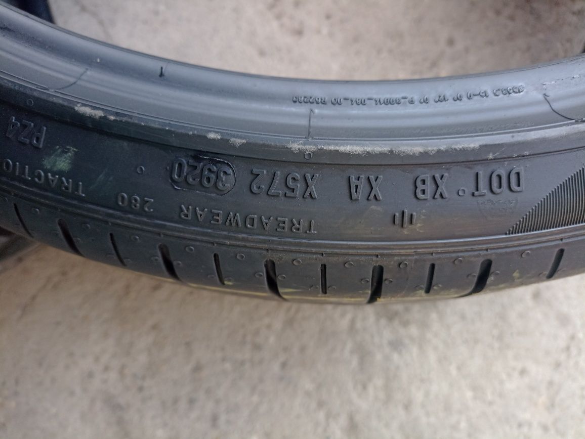 2 anvelope Pirelli 285/30 R22 dot 3920