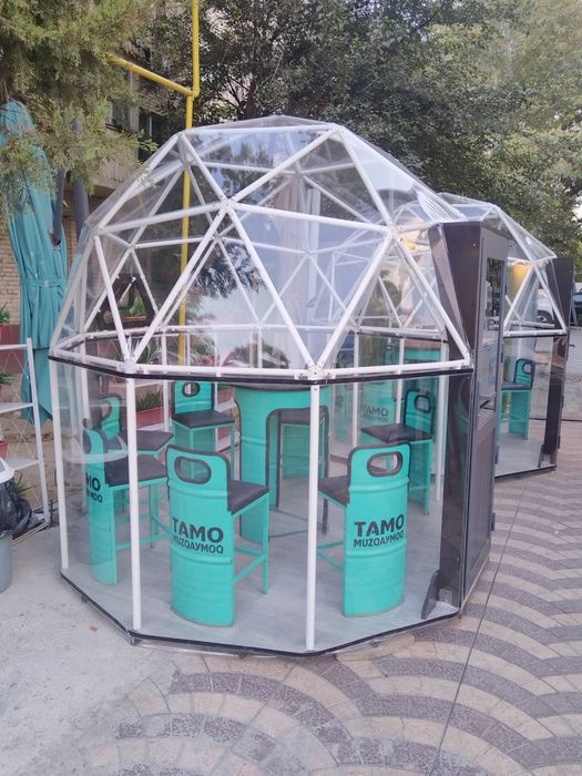 Kapsula. Besedka. Gombaz.