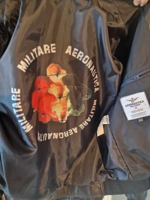 Geaca Piele Aeronautica Militare