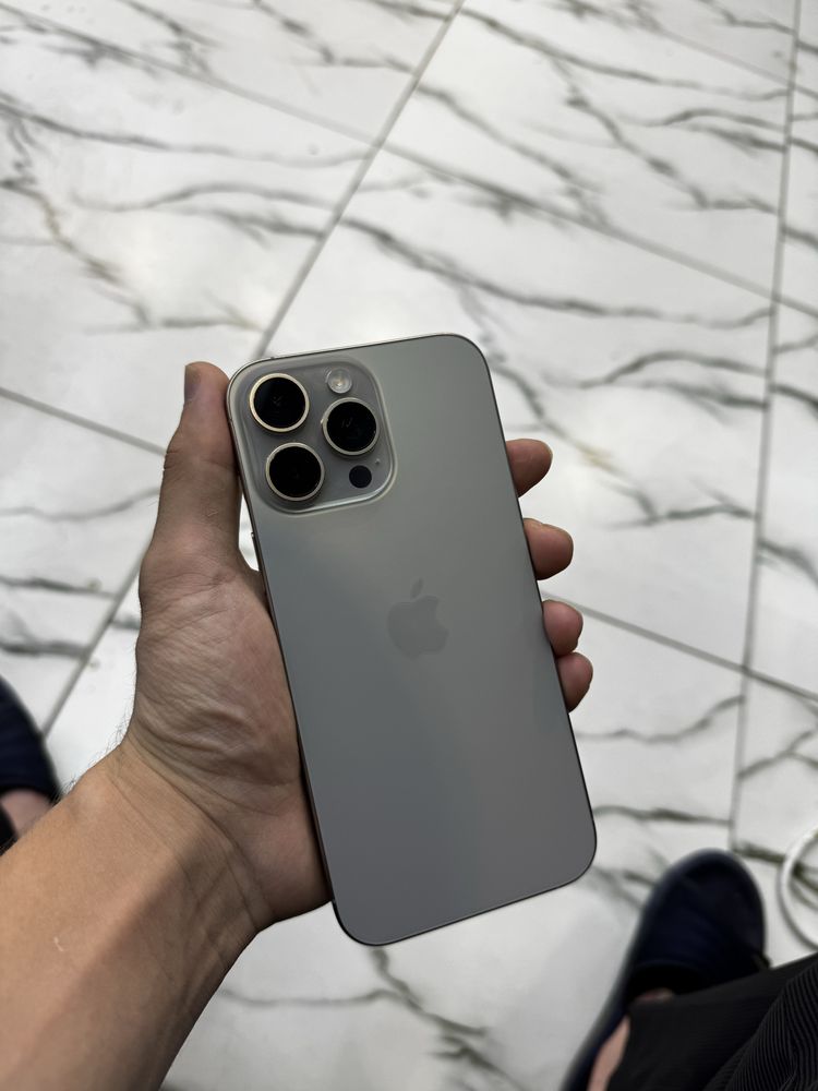 Iphone 16 pro max 256 xotira 100% 127 sikl KHA/A FULL