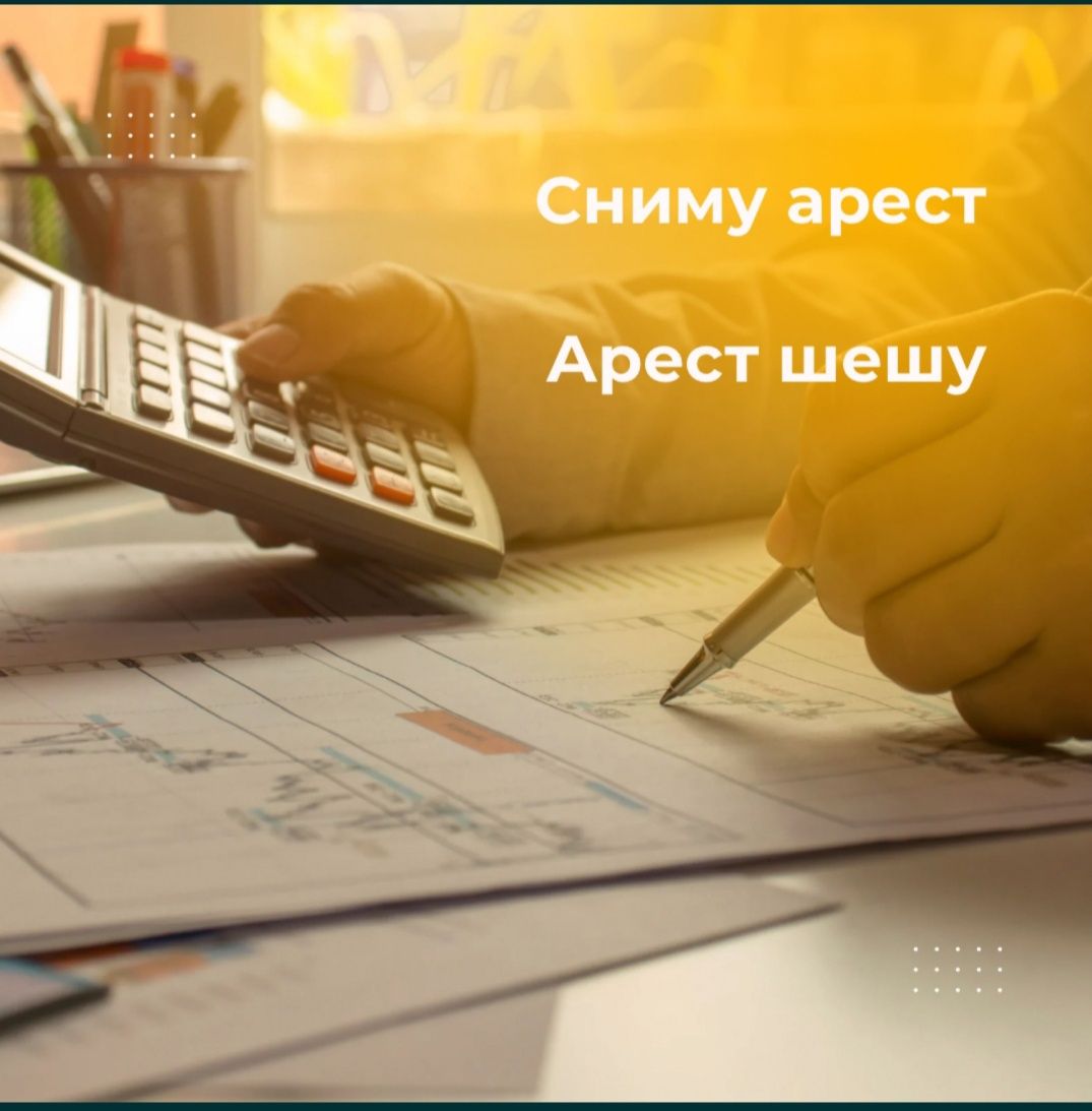 Помогу снять арест со счетов